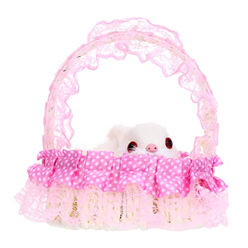 Zerodeko 1pc Korb Hund Spielzeug Körbe Tiere Ornament Einzigartige Sichere Home Office Decor von Zerodeko