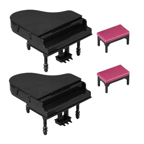 Zerodeko 2 Sätze Teiliges Puppenhaus Klavier mit Hocker Musikinstrumente für Mikro Landschaften Feengärten Büro und Wohnraumdekoration Zerodeko 2 Sätze Teiliges Puppenhaus Klavier mit Hocker Musikinstrumente für Mikro Landschaften Feengärten Büro und Wohnraumdekoration von Zerodeko
