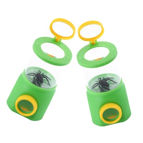 Zerodeko 2 Stück Boxen Vergrößerung Von Glasbeobachtungskasten Bausatz Im Freien Outdoor-insekten-sammelset Insektenfangkästen Green Linse Aus Acryl Zerodeko 2 Stück Boxen Vergrößerung Von Glasbeobachtungskasten Bausatz Im Freien Outdoor-insekten-sammelset Insektenfangkästen Green Linse Aus Acryl von Zerodeko
