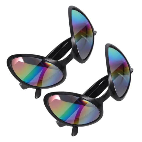 Zerodeko 2 Stück Cosplay Alien Brille Requisiten Alien Kostüm Zubehör Lustige Cosplay Brille Foto Requisiten Alien Brillen Alien Cosplay Kostüm Neuheit Sonnenbrille Zerodeko 2 Stück Cosplay Alien Brille Requisiten Alien Kostüm Zubehör Lustige Cosplay Brille Foto Requisiten Alien Brillen Alien Cosplay Kostüm Neuheit Sonnenbrille von Zerodeko