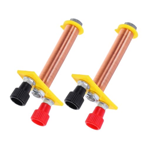 Zerodeko 2 Stück Elektromagnetische Solenoid Physik Erwachsene Physik Experimentierwerkzeuge Solenoid Lehre Physik Experimente Spule Lehrwerkzeug Physik Lehrspule von Zerodeko