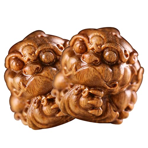 Zerodeko 2 Stück - Holz Uralter Tier Charm Für Schlüsselanhänger & Taschenaccessoire Zerodeko 2 Stück - Holz Uralter Tier Charm Für Schlüsselanhänger & Taschenaccessoire von Zerodeko