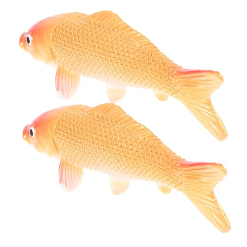 Zerodeko 2 Stück Künstliche PVC Koi Modelle Kompakte Dekoration für Aquarien Unterwasser Fotografie Requisiten Lebensnahe Ornamente für Gartenteiche und Fischtanks Zerodeko 2 Stück Künstliche PVC Koi Modelle Kompakte Dekoration für Aquarien Unterwasser Fotografie Requisiten Lebensnahe Ornamente für Gartenteiche und Fischtanks von Zerodeko