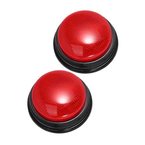 Zerodeko 2 Stück Leuchtender Antwortknopf mit Sound für Partys Lustiger Talking Button mit Alarmgeräusch für Spiele und Aktivitäten im Klassenzimmer für Senioren und Feierlichkeiten Zerodeko 2 Stück Leuchtender Antwortknopf mit Sound für Partys Lustiger Talking Button mit Alarmgeräusch für Spiele und Aktivitäten im Klassenzimmer für Senioren und Feierlichkeiten von Zerodeko