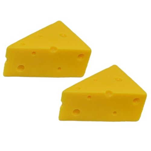 Zerodeko 2 Stück Realistisches Käsemodell aus Resin Dekoratives Fake Food für Fotografie und Partys Leicht und Langlebig für DIY Dekorationen Zerodeko 2 Stück Realistisches Käsemodell aus Resin Dekoratives Fake Food für Fotografie und Partys Leicht und Langlebig für DIY Dekorationen von Zerodeko