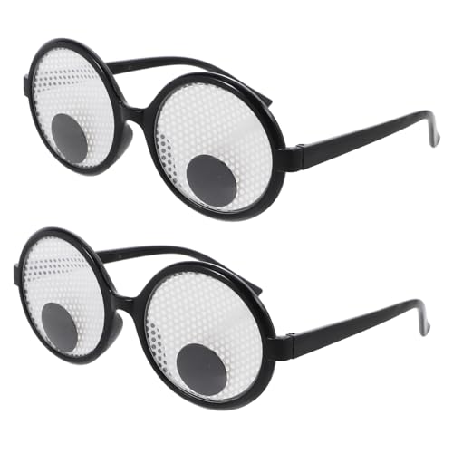 Zerodeko 2 Stück Rollbrille partybrille faschingsbrille Kostümzubehör Party-Deko-Gläser Spaßige Accessoires Halloween-Brillen für Erwachsene Augapfel-Brille Cosplay-Brille ABS-Kunststoff Zerodeko 2 Stück Rollbrille partybrille faschingsbrille Kostümzubehör Party-Deko-Gläser Spaßige Accessoires Halloween-Brillen für Erwachsene Augapfel-Brille Cosplay-Brille ABS-Kunststoff von Zerodeko