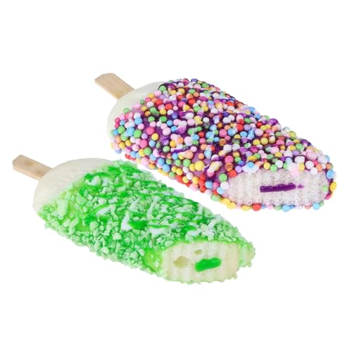 Zerodeko 2 Stück Simulierte Eiscreme Modell Künstliches Lebensmittel Popsicle Fotorequisiten für Party Deko und Schaufensterdisplay Sichere Materialien Vivid Details Zerodeko 2 Stück Simulierte Eiscreme Modell Künstliches Lebensmittel Popsicle Fotorequisiten für Party Deko und Schaufensterdisplay Sichere Materialien Vivid Details von Zerodeko