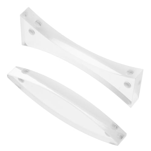 Zerodeko 2 Stück Teiliges Magnetisches Optik-linsen Konkave und Konvexe Linsen für Präzise Lichtbrechung Spiegelung und Konvergenz für Physikunterricht und Laborversuche von Zerodeko