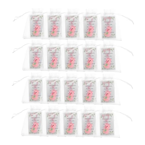 Zerodeko 20 Pcs St. Patrick's Day Schlüsselbund Luck Keychain Anhänger Zubehör Mit Vier Blatttieranhängen Handtasche Charme von Zerodeko
