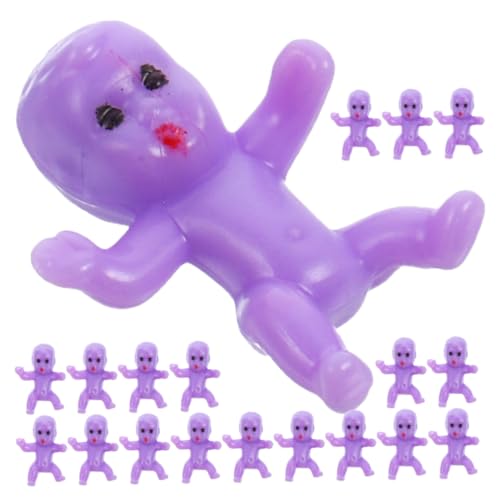 Zerodeko 20 Stück Teiliges Mini Plastikbabys Shower Partydekoration Süße Babyfiguren als Gastgeschenke Vielseitig für Kuchen Tischdeko Spiele und Geschenkideen von Zerodeko