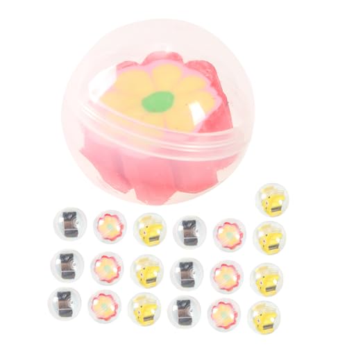 Zerodeko 20Stücke Befüllbare Kapseln mit Cartoon Bleistift Charms Runde Kunststoffverpackungsbälle für Kindergeburtstags Mitgabel Partygeschenke und Sammelspielzeug Zerodeko 20Stücke Befüllbare Kapseln mit Cartoon Bleistift Charms Runde Kunststoffverpackungsbälle für Kindergeburtstags Mitgabel Partygeschenke und Sammelspielzeug von Zerodeko