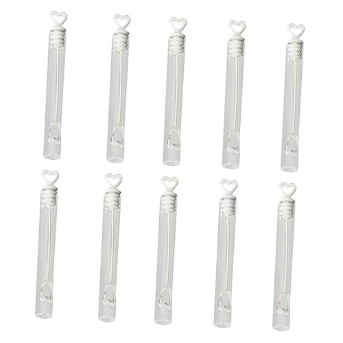 Zerodeko 24 Stück Teiliges Leere Seifenblasenflaschen mit Herzförmigem Stab Leichte Sichere Kunststoffbehälter für Hochzeit Party Shower und Events Tragbar und Einfach zu Befüllen Zerodeko 24 Stück Teiliges Leere Seifenblasenflaschen mit Herzförmigem Stab Leichte Sichere Kunststoffbehälter für Hochzeit Party Shower und Events Tragbar und Einfach zu Befüllen von Zerodeko