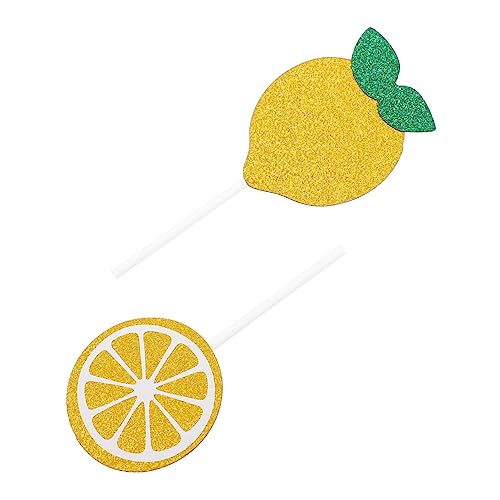 Zerodeko 24 Stück Zitronen Cupcake Topper Frucht Thema Dekoration für Geburtstagsfeiern und Shower für Zitronen Partys und Kuchenverschönerung Zerodeko 24 Stück Zitronen Cupcake Topper Frucht Thema Dekoration für Geburtstagsfeiern und Shower für Zitronen Partys und Kuchenverschönerung von Zerodeko