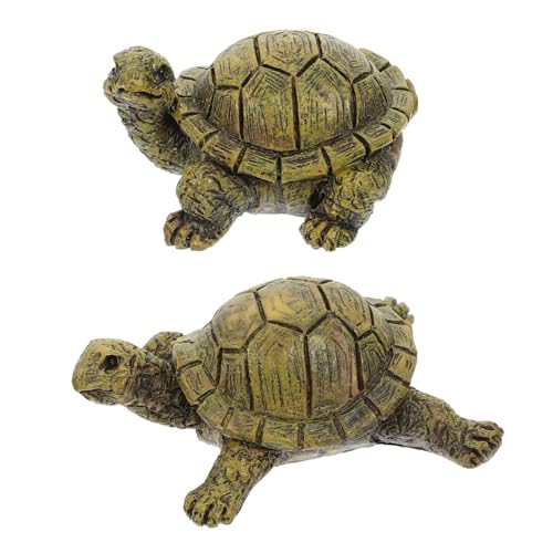 Zerodeko 2Stücke Schildkröten Modell Hochsimulierte Resin Schildkröten Figuren Für Garten Dekoration Schildkröten Statue Für Aquarien Und Mikrogärten Meerestierfiguren Zerodeko 2Stücke Schildkröten Modell Hochsimulierte Resin Schildkröten Figuren Für Garten Dekoration Schildkröten Statue Für Aquarien Und Mikrogärten Meerestierfiguren von Zerodeko