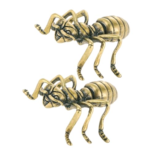 Zerodeko 2stücke Antike Kupfer Ameisen Skulpturen Für Garten Miniatur Figuren Als Deko Für Patio Balkon Und Büro Wetterfeste Metallornamente Für Rasen Und Terrasse Zerodeko 2stücke Antike Kupfer Ameisen Skulpturen Für Garten Miniatur Figuren Als Deko Für Patio Balkon Und Büro Wetterfeste Metallornamente Für Rasen Und Terrasse von Zerodeko