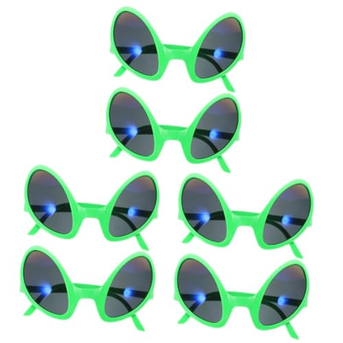 Zerodeko 3 Sätze Brille Lustige Sonnenbrille Für Kostümpartys Auffällige Cosplay Accessoires Bequem Und Leicht Für Halloween Und Themenveranstaltungen 2 Stück * 3 von Zerodeko