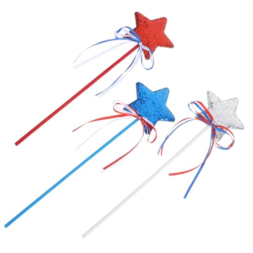 Zerodeko 3 Stück Teiliges Glitzernde Stern Feenstäbe Rot Silber Blau Patriotische Accessoires für Unabhängigkeitstag Partydekoration Kindergeburtstag Vielseitige Feier Highlights Zerodeko 3 Stück Teiliges Glitzernde Stern Feenstäbe Rot Silber Blau Patriotische Accessoires für Unabhängigkeitstag Partydekoration Kindergeburtstag Vielseitige Feier Highlights von Zerodeko