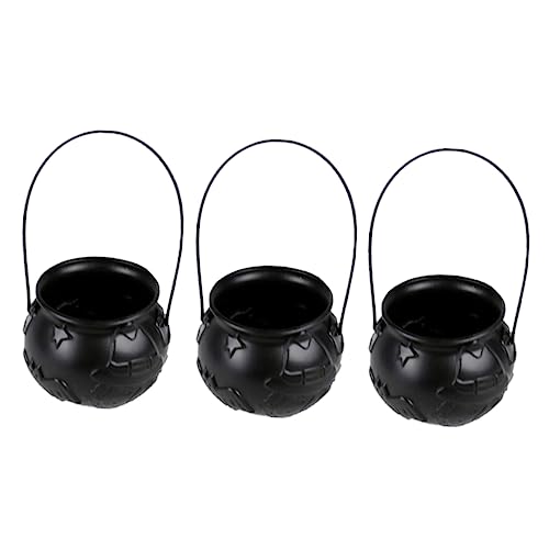 Zerodeko 3 Stück Teiliges Halloween Relief Bonbonglas Schwarz Tragbarer Wiederverwendbarer Süßigkeitenbehälter mit Design für Candybar Snacks und Dekoration bei Party und Zuhause Zerodeko 3 Stück Teiliges Halloween Relief Bonbonglas Schwarz Tragbarer Wiederverwendbarer Süßigkeitenbehälter mit Design für Candybar Snacks und Dekoration bei Party und Zuhause von Zerodeko