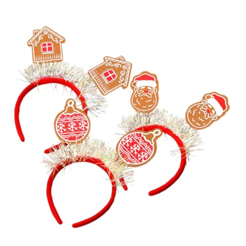 Zerodeko 3 Stück Weihnachtliche Haarreifen mit Santa Claus Design Bequeme Festliche Stirnbänder Vielseitige Weihnachtskopfbedeckungen für Erwachsene für Winterparty und Feiertagsdekoration Zerodeko 3 Stück Weihnachtliche Haarreifen mit Santa Claus Design Bequeme Festliche Stirnbänder Vielseitige Weihnachtskopfbedeckungen für Erwachsene für Winterparty und Feiertagsdekoration von Zerodeko