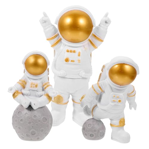 Zerodeko 3Stücke Astronaut Figuren Kuchenschmuck Kreative Dekoration für Geburtstagstorten Weltraum Thema PVC Langlebig und für Unvergessliche Feiern Zerodeko 3Stücke Astronaut Figuren Kuchenschmuck Kreative Dekoration für Geburtstagstorten Weltraum Thema PVC Langlebig und für Unvergessliche Feiern von Zerodeko