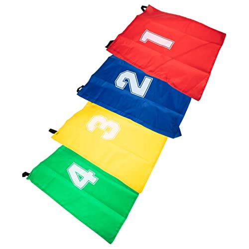 Zerodeko 4 Stück Sprungsack Taschen Für Sackhüpfen Für Party Hinterhof Springsäcke Für Groß Outdoor-springsack Jute Sprungsäcke Sackhüpftaschen Springende Segeltuch von Zerodeko