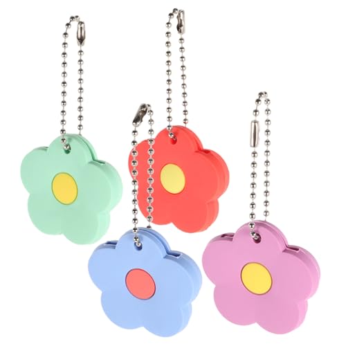 Zerodeko 4 Stück Teiliges Set Bunte Schlüsselkappen aus Flexiblem PVC Blumenform Schlüsselhüllen zum Schutz Unterscheidung von Haustürschlüsseln Wiederverwendbar und Einfach Anzubringen Zerodeko 4 Stück Teiliges Set Bunte Schlüsselkappen aus Flexiblem PVC Blumenform Schlüsselhüllen zum Schutz Unterscheidung von Haustürschlüsseln Wiederverwendbar und Einfach Anzubringen von Zerodeko