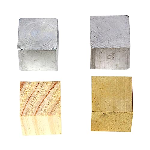 Zerodeko 4Stücke Eisenwürfel für Naturwissenschaftlichen Unterricht Teiliges mit Aluminium Kupfer Holzblöcken für Dichtebestimmungen Experimente Zerodeko 4Stücke Eisenwürfel für Naturwissenschaftlichen Unterricht Teiliges mit Aluminium Kupfer Holzblöcken für Dichtebestimmungen Experimente von Zerodeko