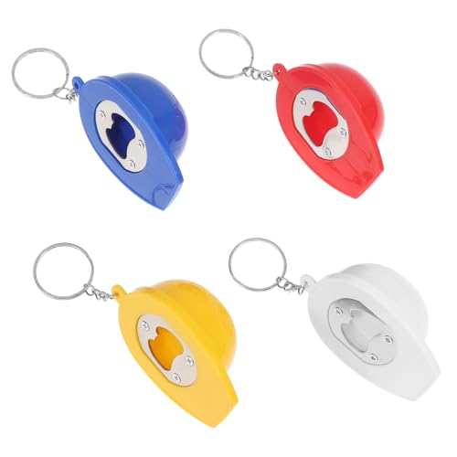 Zerodeko 4Stücke Teiliges Sicherheitshelm Schlüsselanhänger mit Flaschenöffner Rucksackanhänger für Baupartys Zerodeko 4Stücke Teiliges Sicherheitshelm Schlüsselanhänger mit Flaschenöffner Rucksackanhänger für Baupartys von Zerodeko
