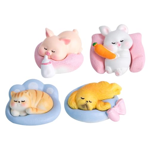 Zerodeko 4stücke Tierfiguren Mikrolandschaft Dekoration Lustige Resin Tierornamente Für Garten Büro Und Zuhause Mini Tierfiguren Für Kreative Bonsai-Dekorationen Zerodeko 4stücke Tierfiguren Mikrolandschaft Dekoration Lustige Resin Tierornamente Für Garten Büro Und Zuhause Mini Tierfiguren Für Kreative Bonsai-Dekorationen von Zerodeko