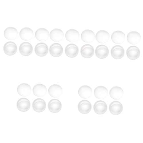 Zerodeko 5 Sätze Optische Linse Glaslinse Brennweite Doppelt Konvexe Glaslinse Glaslinse 42 Mm Durchmesser 6 Stücke * 5 von Zerodeko