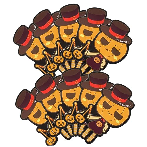 Zerodeko 50 Stück Halloween Lollipop Halter aus Papier Süße Kürbis Motive für Partydekoration Wiederverwendbar und Platzsparend für Feiern und Festlichkeiten Zerodeko 50 Stück Halloween Lollipop Halter aus Papier Süße Kürbis Motive für Partydekoration Wiederverwendbar und Platzsparend für Feiern und Festlichkeiten von Zerodeko