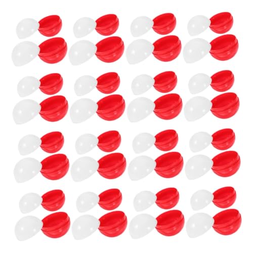 Zerodeko 50 Stück Vending Machine Capsules Kleine Runde Kapseln Plastik Bälle Für Kinderpartys Gumball Maschinen Nachfüllbar Sicher Kompatibel Für Verschiedene Automaten von Zerodeko