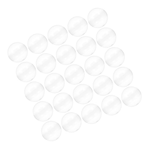 Zerodeko 50pcs Clear Capsules Für Klauenmaschinen Mehrzweck-füllbare Behälter Für Spielzeuge Süßigkeiten Kleine Verkaufsautomaten Runde Behälter von Zerodeko