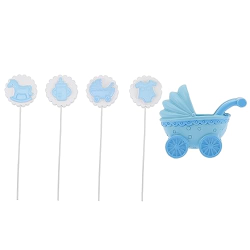 Zerodeko 5Stücke Teiliges Shower Kuchendekor Niedliche Kinderwagen Milchflasche Kleidung Holzpferd Und Kinderwagen Tortenstecker Tortendeko Für Babyparty Und Geburtstagsfeiern Zerodeko 5Stücke Teiliges Shower Kuchendekor Niedliche Kinderwagen Milchflasche Kleidung Holzpferd Und Kinderwagen Tortenstecker Tortendeko Für Babyparty Und Geburtstagsfeiern von Zerodeko