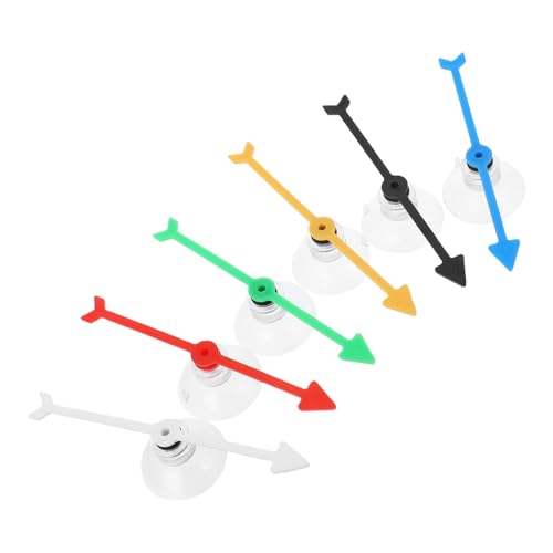 Zerodeko 6-Teiliges Pfeilspiel 6-Farbiger Kunststoffzeiger Für Brettspiele Im Klassenzimmer Rad Für Aktivitäten DIY-Projekte Zerodeko 6-Teiliges Pfeilspiel 6-Farbiger Kunststoffzeiger Für Brettspiele Im Klassenzimmer Rad Für Aktivitäten DIY-Projekte von Zerodeko