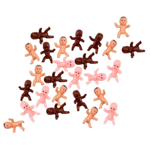 Zerodeko 60 Stück Teiliges Mini Junge Mädchen aus Kunststoff für Shower Dekorationen Puppenhaus Zubehör Lebendige Party Deko für Kreative Anlässe und DIY Projekte von Zerodeko