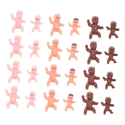 Zerodeko 60Stücke Mini Plastikbabys Für Babyparty Spiele Spielzeugset Für Wasserbrechen Und Verschiedenen Hauttönen Für Feierlichkeiten Zerodeko 60Stücke Mini Plastikbabys Für Babyparty Spiele Spielzeugset Für Wasserbrechen Und Verschiedenen Hauttönen Für Feierlichkeiten von Zerodeko