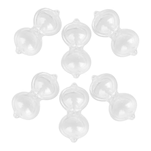 Zerodeko Dekoratives Pädagogisches 6er-pack Mini-sanduhren – Kunststoff-timer-spielzeug Für Kinder Perfekt Für Spiele Büro Klassenzimmer von Zerodeko