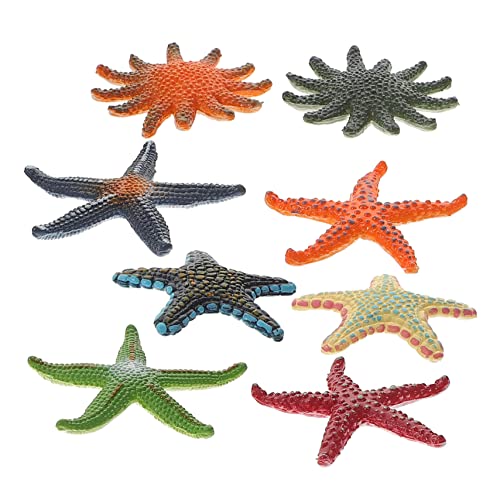 Zerodeko 8 Stück Teiliges Meeresbewohner aus Sicherem TPR Dekorative Seestern Figuren für Aquarium und Leichtes Tragbares Strandspielzeug mit Mediterranem Design Zerodeko 8 Stück Teiliges Meeresbewohner aus Sicherem TPR Dekorative Seestern Figuren für Aquarium und Leichtes Tragbares Strandspielzeug mit Mediterranem Design von Zerodeko