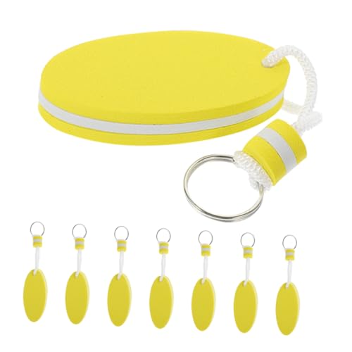 Zerodeko 8 Stück Teiliges Ovaler Eva Schaum Schwimmender Schlüsselanhänger Leichter Wasserfester Boots und Outdoor Schlüsselring Auffällige Farben für Wassersport und Kajakfahren Zerodeko 8 Stück Teiliges Ovaler Eva Schaum Schwimmender Schlüsselanhänger Leichter Wasserfester Boots und Outdoor Schlüsselring Auffällige Farben für Wassersport und Kajakfahren von Zerodeko