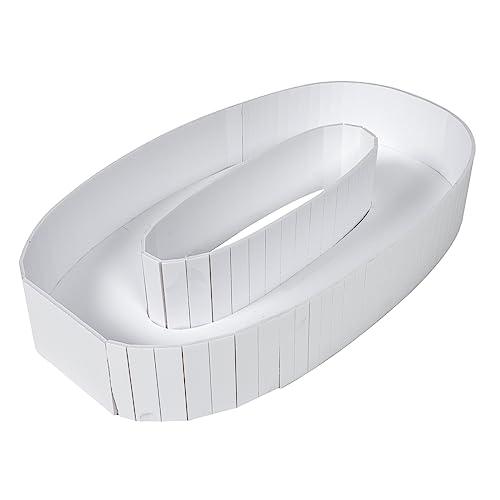 Zerodeko Anpassbare Ballon Rahmen Nummer 0 Box für Baby-dusche Hochzeit Wiederverwendbare Weiß von Zerodeko