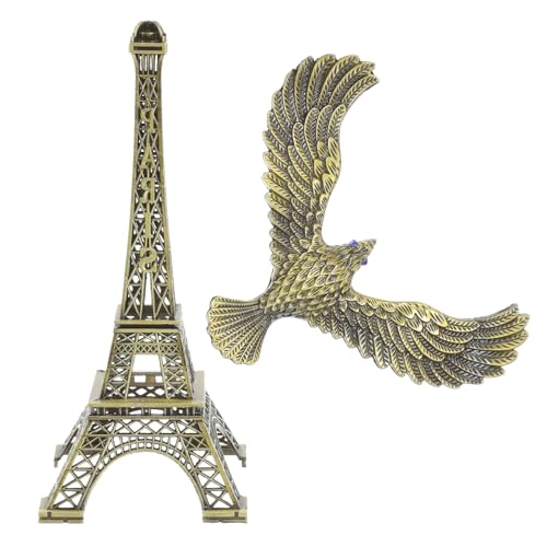 Zerodeko Balancierender Vogel Modell Einer Balancierturm-Statue Aus Legierung Balanciervogel-Fingerspielzeug Für Die Dekoration des Schreibtischs Im Büro Zu Hause Basteln von Zerodeko