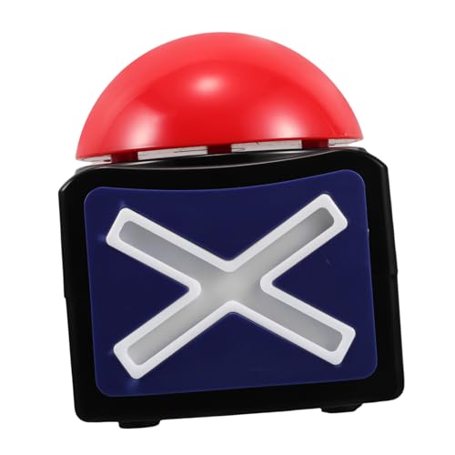 Zerodeko Button Antwortgerät für Trivia Spiele Schnelle Reaktionen für Klassenzimmer Talent Shows und Interaktive Lernspiele Praktische Spielrequisiten mit Licht und Sound für Zerodeko Button Antwortgerät für Trivia Spiele Schnelle Reaktionen für Klassenzimmer Talent Shows und Interaktive Lernspiele Praktische Spielrequisiten mit Licht und Sound für von Zerodeko