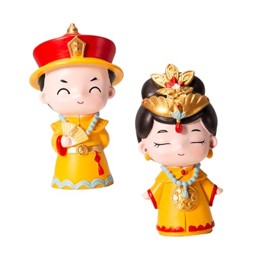 Zerodeko Chinesischer Kaiser Und Königin Kunstharz Bastelornamente Kuchendekorationen Zum Geburtstag Zerodeko Chinesischer Kaiser Und Königin Kunstharz Bastelornamente Kuchendekorationen Zum Geburtstag von Zerodeko