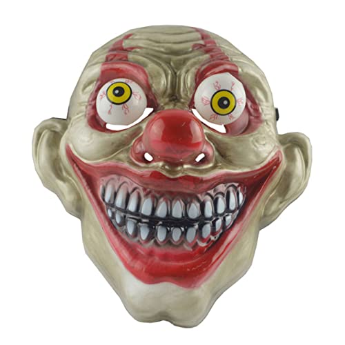 Zerodeko Clown-party Clown-cosplay Clown Cosplay Maske Kosmetische Masken Partymaske Maskerade-maske Streich Clown Requisiten Teuflisch Streich-clown-maske Cosplay-maske Kleidung Halloween von Zerodeko