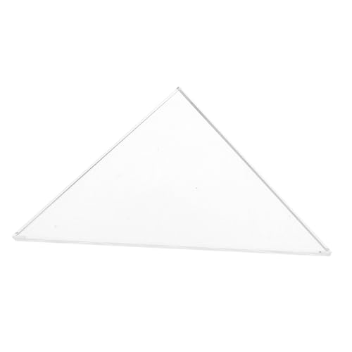 Zerodeko Glas dreiecksprisma Transparent Optisches Glaslinse für Schulunterricht Physik Experimente Klares Isosceles Prisma für Optik Klassenzimmer Lernhilfe von Zerodeko