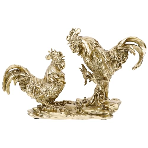 Zerodeko Hahn-Harz-Ornament Aufblasbares Kostüm Hühnerkostüm Hühnerstall Hühnerfutter bauernhoftiere Animal Figures Tier Nachbildung gartendeko falscher Hahn Gartenzubehör Golden Zerodeko Hahn-Harz-Ornament Aufblasbares Kostüm Hühnerkostüm Hühnerstall Hühnerfutter bauernhoftiere Animal Figures Tier Nachbildung gartendeko falscher Hahn Gartenzubehör Golden von Zerodeko