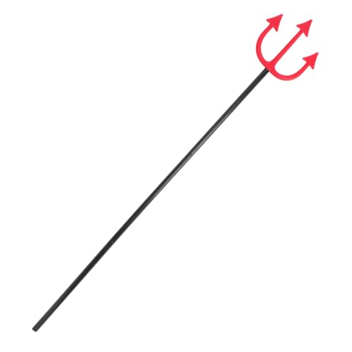 Zerodeko Halloween Dämonen Kunststoff Trident Requisit für Cosplay Bühnenauftritte und Karneval Party Dekoration Realistisches Design Leicht Passend für Dämonen Kostüme Zerodeko Halloween Dämonen Kunststoff Trident Requisit für Cosplay Bühnenauftritte und Karneval Party Dekoration Realistisches Design Leicht Passend für Dämonen Kostüme von Zerodeko
