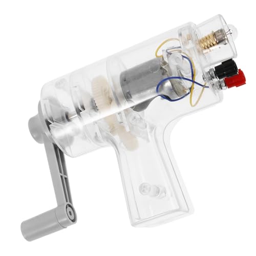 Zerodeko Handgenerator Handy, Mobiltelefon lehrreich einfach Handbuchgenerator Bausatz Generator experimentell Wissenschaftliche Experimente für Stromgenerator Plastik Transparent Zerodeko Handgenerator Handy, Mobiltelefon lehrreich einfach Handbuchgenerator Bausatz Generator experimentell Wissenschaftliche Experimente für Stromgenerator Plastik Transparent von Zerodeko