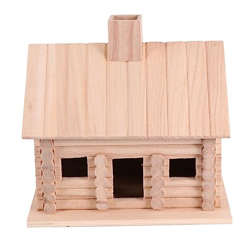 Zerodeko Holzhaus Vogelnest holzhäuser blockbohlenhaus Holzdekor Nester Dekorativ Outdoor- Protokoll Kabine vogelhaus Vogelhütte Bett Kiefer Vogelnest Zubehör für Vögel im Freien Zerodeko Holzhaus Vogelnest holzhäuser blockbohlenhaus Holzdekor Nester Dekorativ Outdoor- Protokoll Kabine vogelhaus Vogelhütte Bett Kiefer Vogelnest Zubehör für Vögel im Freien von Zerodeko